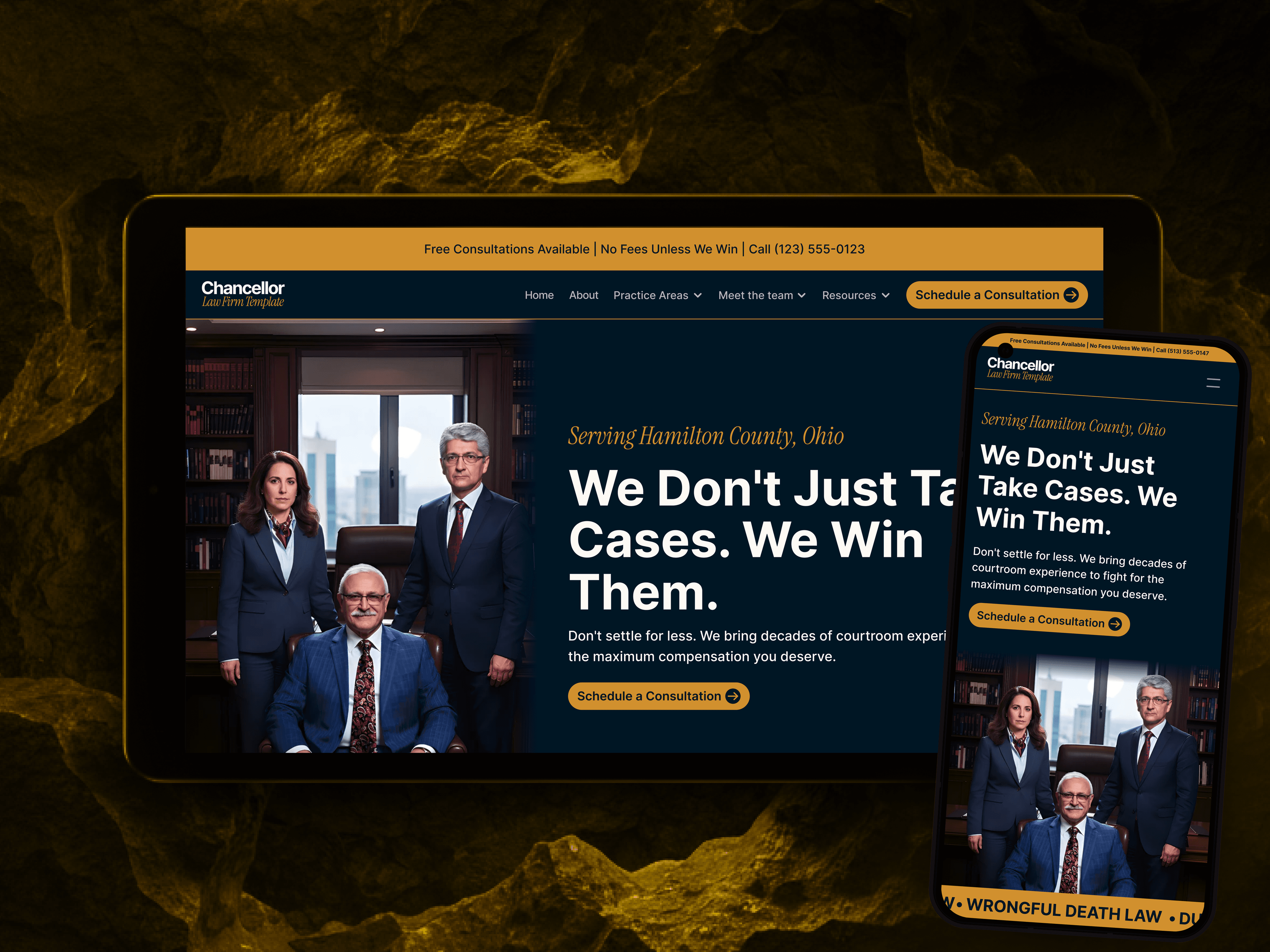 Chancellor · Law firm website that wins clients preview 2