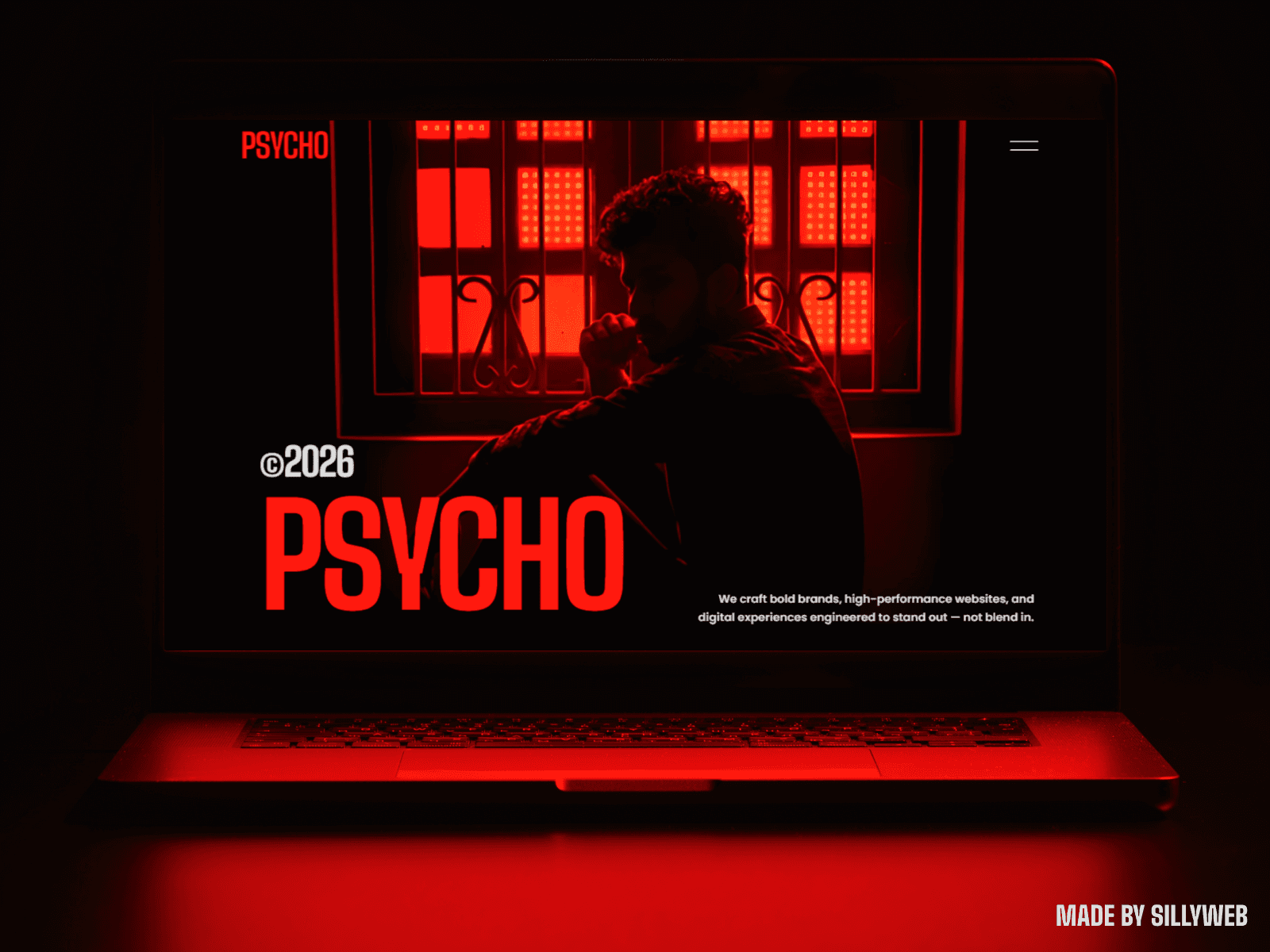 Psycho · Premium Creative Agency Template preview 2